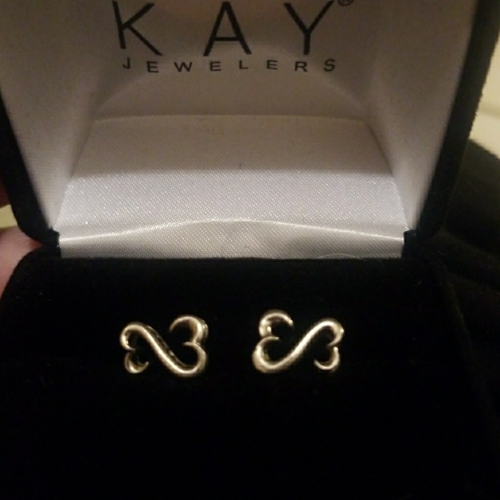 Kays Open Heart Earrings